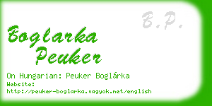 boglarka peuker business card